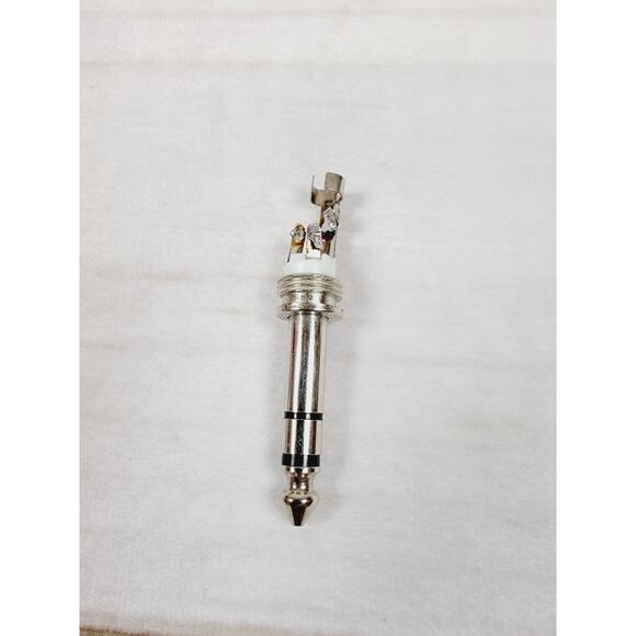 2 SWITCHCRAFT C240 1/4" Mono 2 Conductor Audio Plugs Screw Term & Cable Clamps - Picture 2 of 6